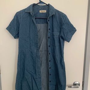 Denim mini dress Madewell
